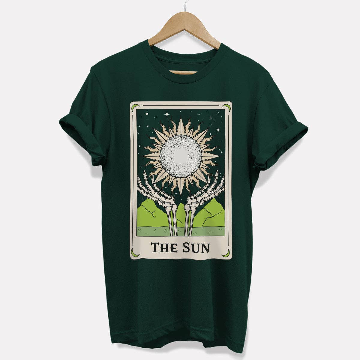 VO – Engroshandel T-shirt med print - Unisex – Sun Tarot Vegansk T-shirt (Unisex)0