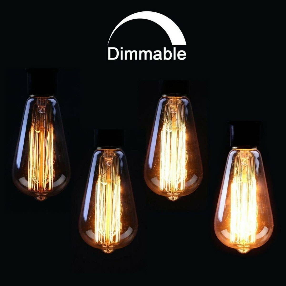 Ledsone - Wholesale Light Bulb/Puck - Bayonet Fitment Edison Vintage Filament Candle Bulb14