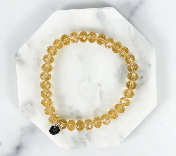 The Mod Miss – wholesale Beaded bracelet – Bracelet Beaded Crystal  "Custom Word"5