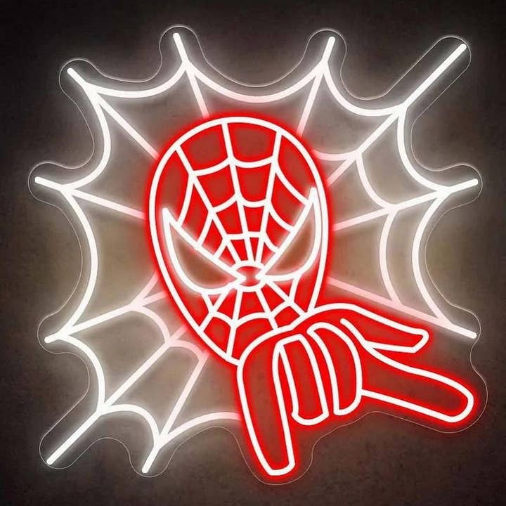 Spiderman Neon Sign 2 for wholesale by Aoos Custom