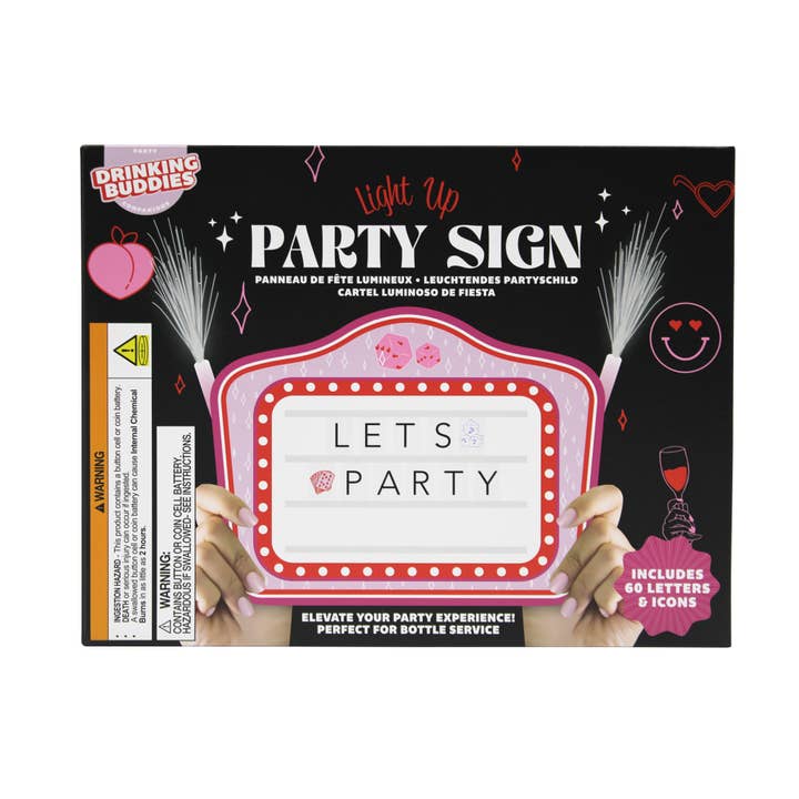NPW - Wholesale Sign - Light Up Party Sign1