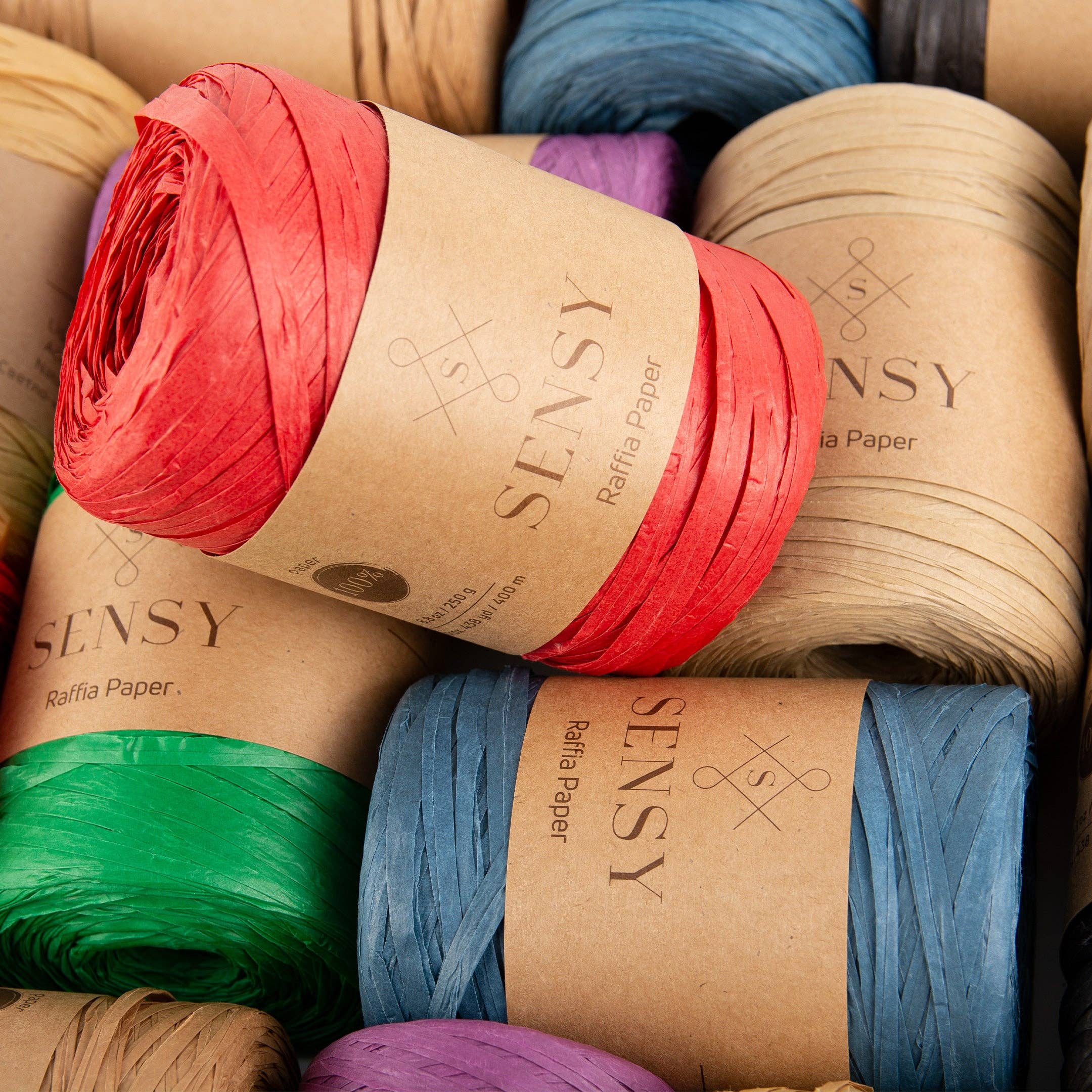 Sensy – wholesale Band – Sensy Premium 438 yards %100 pappersraffia11