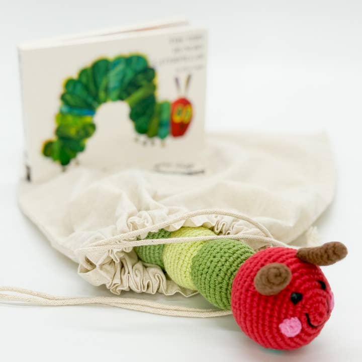 PebbleChild USA – Peluche - Crianças e bebés por atacado – Story Sack - Hungry Caterpillar1