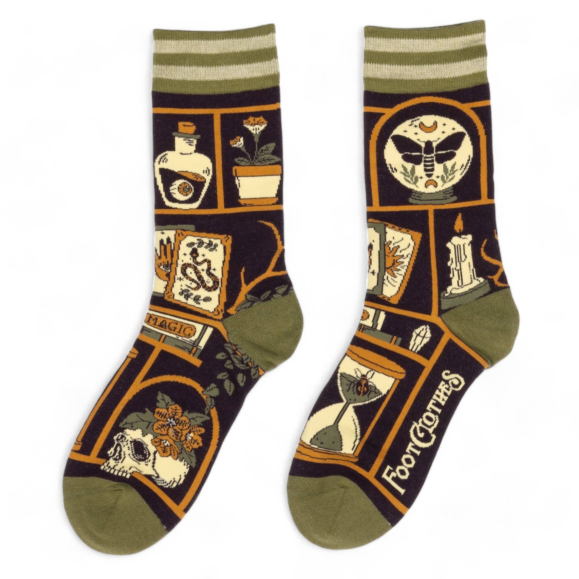 FootClothes LLC - Wholesale Socks - Unisex - Cabinet of Curiosities Crew Socks2