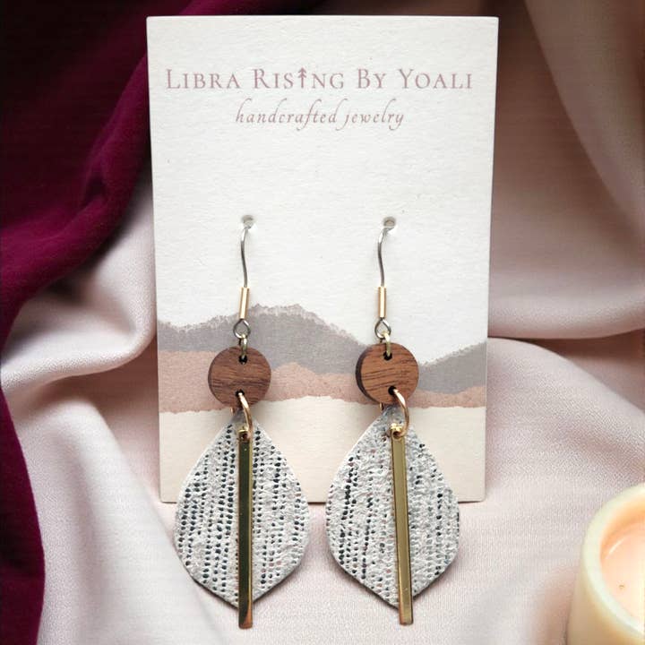 Edie in Shimmery Suede Leather for wholesale by Libra Ris↟ng By Yoali