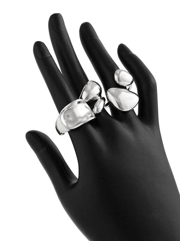 Sheer Trend – wholesale Cocktail/Statement Ring – Geometriska ringentringar Tillbehör8