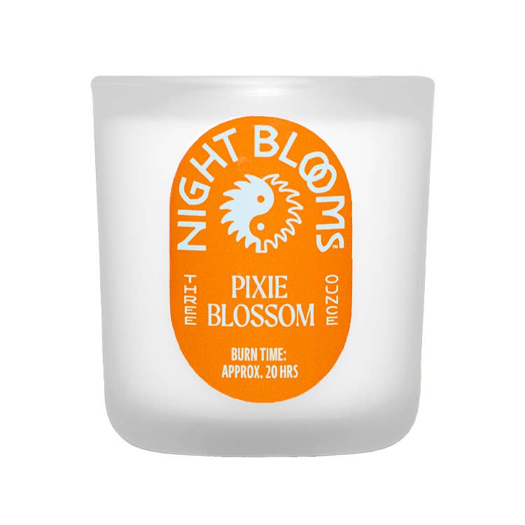Night Blooms Goods - Wholesale Jar/Filled Candle - Mini Pixie Blossom 3 oz. Candle