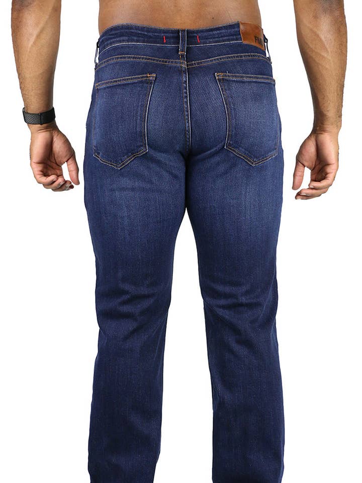 Fran Denim - Wholesale Jeans - Men's - Daniel Straight Leg Dark Wash