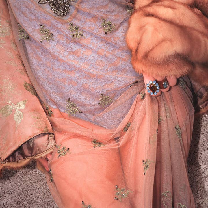 TOVA - Wholesale Cocktail/Statement Ring - Mini Roddy Ring in Enamel Midnight Express5