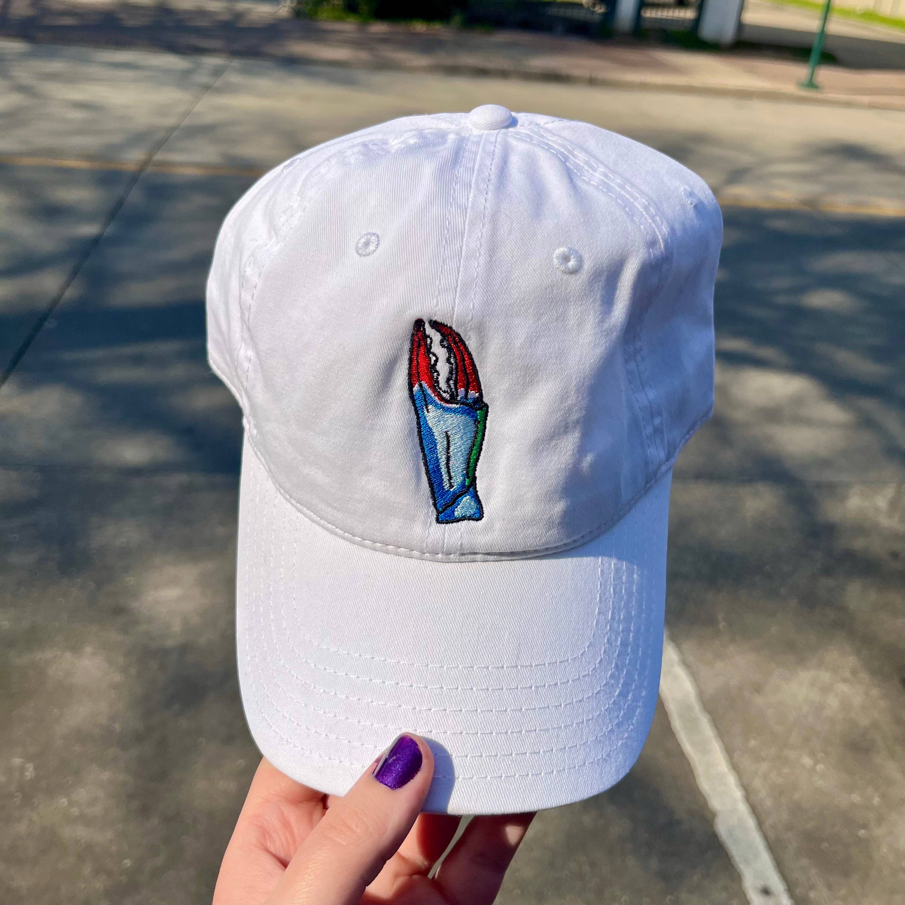 COLETTE BERNARD - Wholesale Baseball Cap - Unisex - Crab Claw Embroidered Hat5