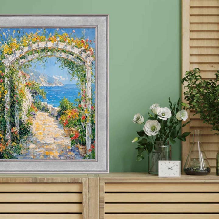 Modern Contemporary Silver Flat 13x17 Picture Frame for wholesale by Modern Memory Design Picture Frames