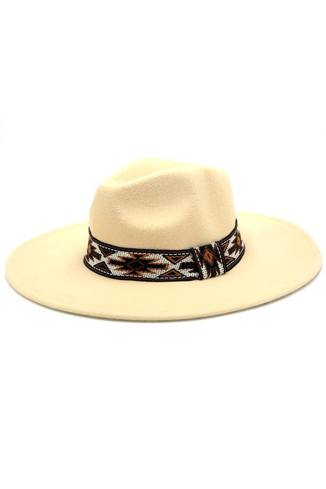 Hana - Wholesale Fedora - Women's - Tribal Band Panama Hat23