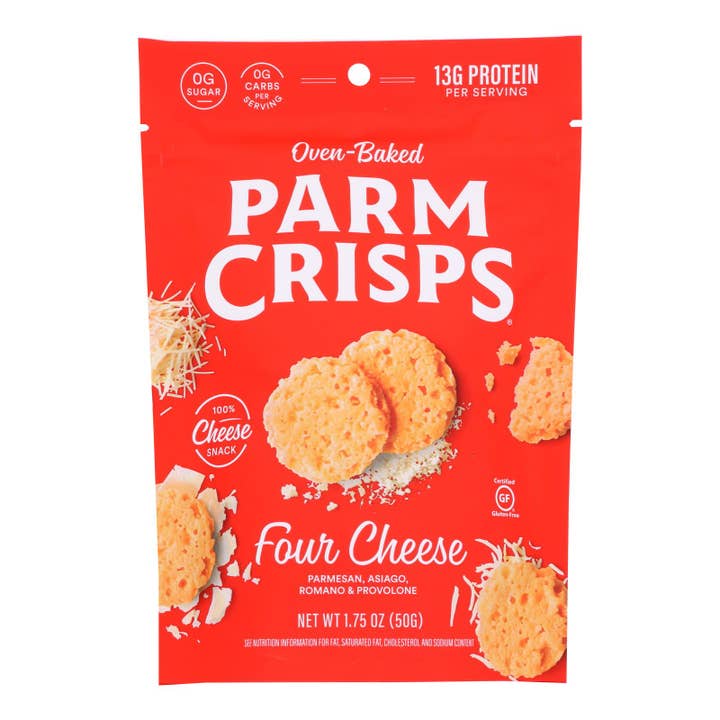 Ware Spark - Wholesale Crackers - Parm Crisps - Parm Crisp Four Cheese - Case Of 12-1.75 Oz