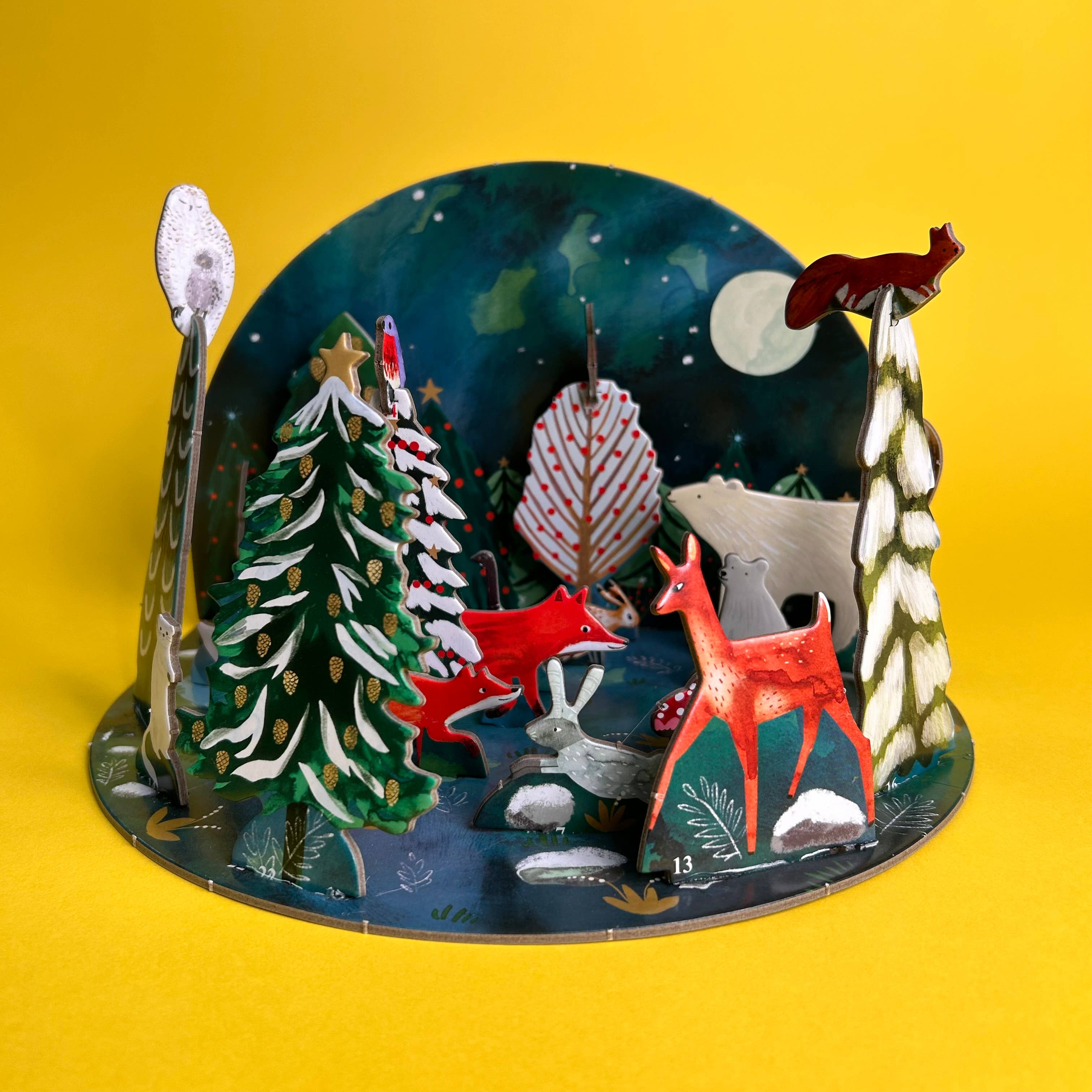 Roger La Borde - Vendita all'ingrosso Calendario dell'avvento - Calendario dell'Avvento 3D Pop & Slot Luci del Nord - POPA 4012