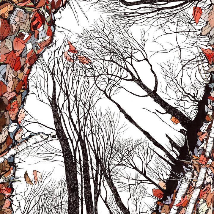 Mattie Rose Art - Wholesale Everyday Greeting Card - Nittawitts wood card