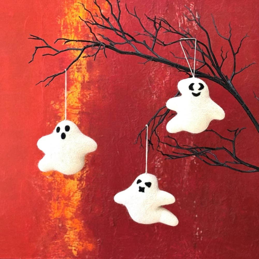 Humble Hilo – Conjunto de ornamentos por atacado – Decorações de Halloween em feltro feitas à mão Humble Hilo5