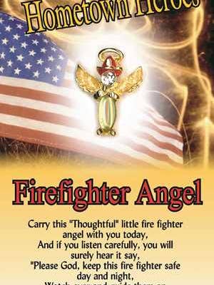 578 Firefighter Angel for wholesale by Thoughtful Little Angels