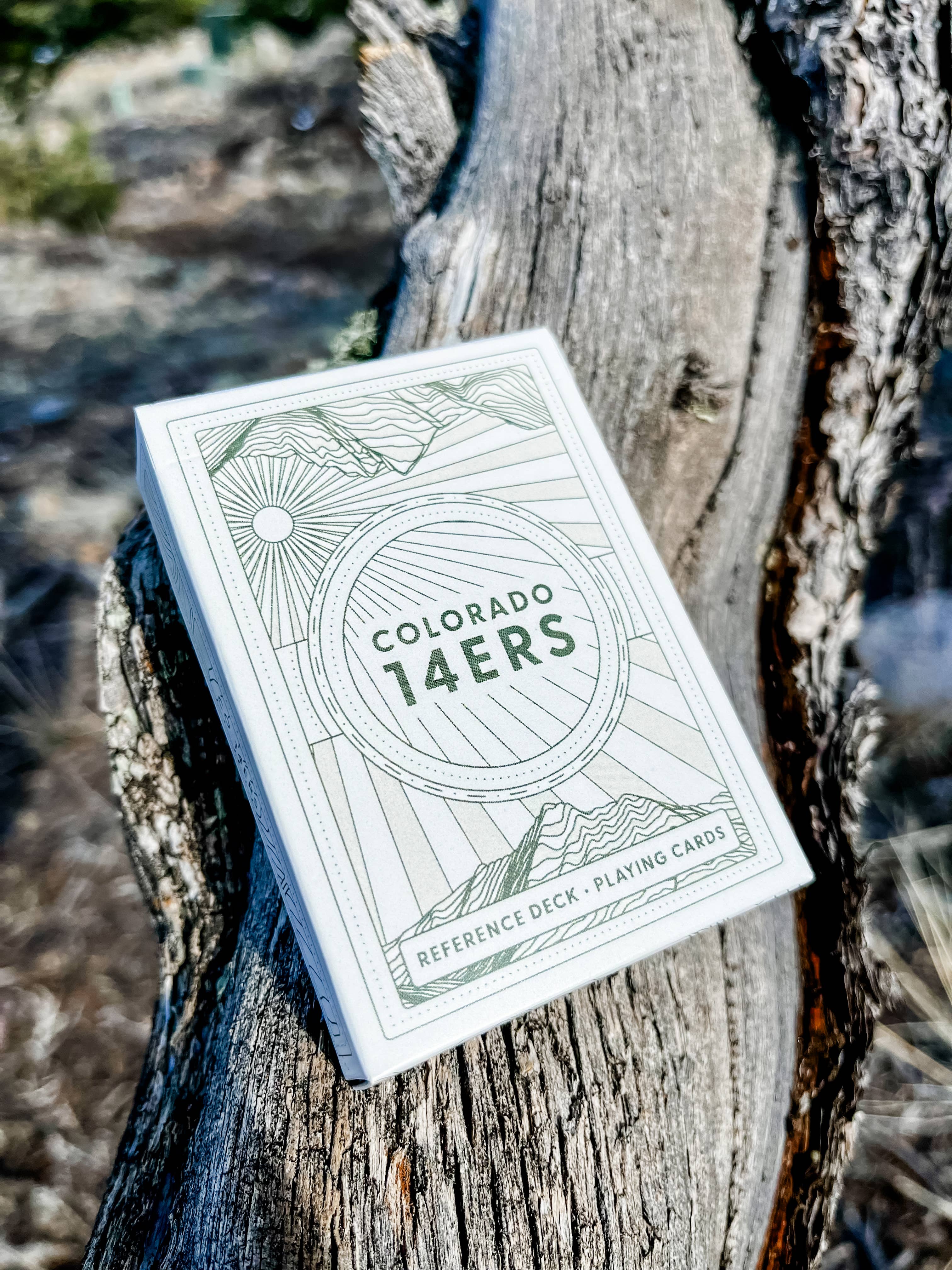 Pine + Ember – Cartas de jogar por atacado – Cartas de jogar Colorado 14ers