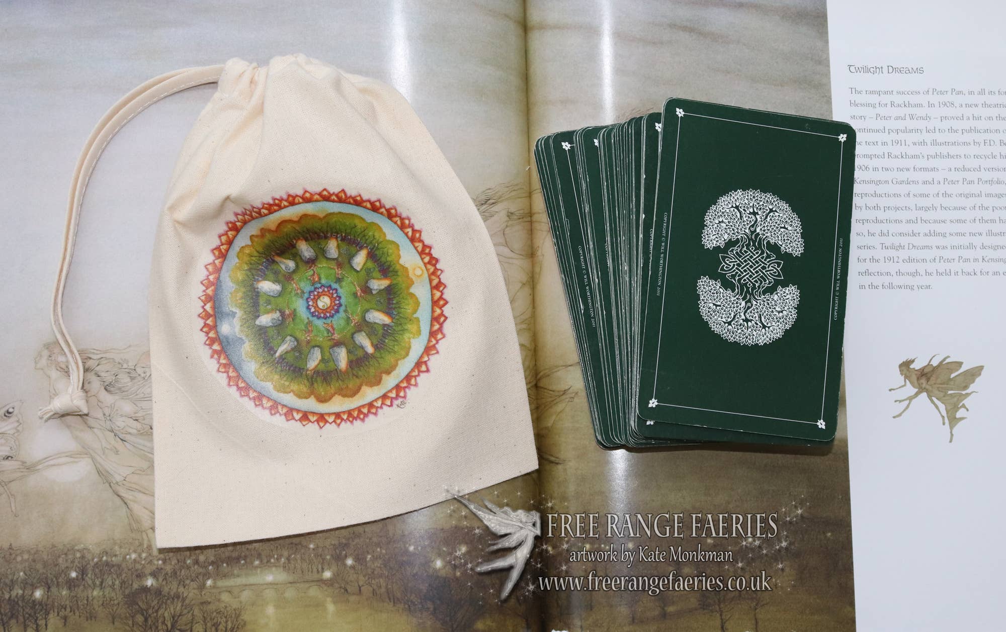 FreeRangeFaeries - Wholesale Pouch - Women's - Earth Magic Tarot Pouch2