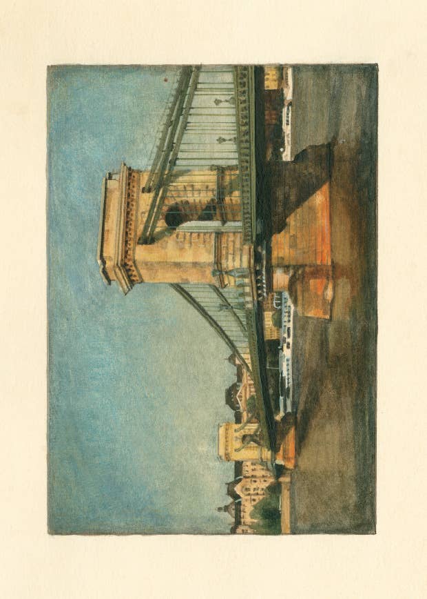 Bomo Art Budapest - Wholesale Everyday Greeting Card - Greeting Card + Envelope106