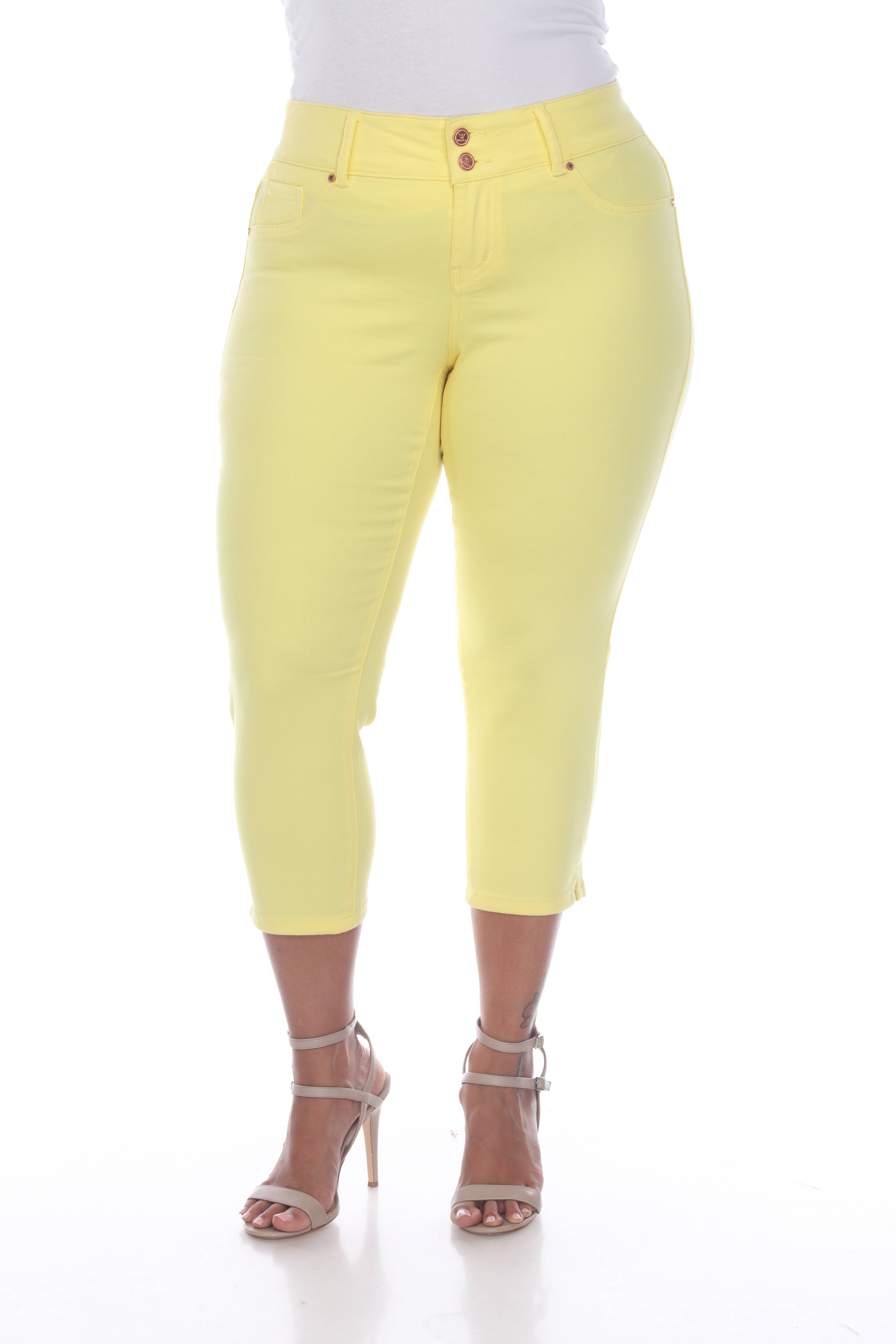 WHITE MARK - Wholesale Jeans - Women's - Plus Size Capri Jeans5