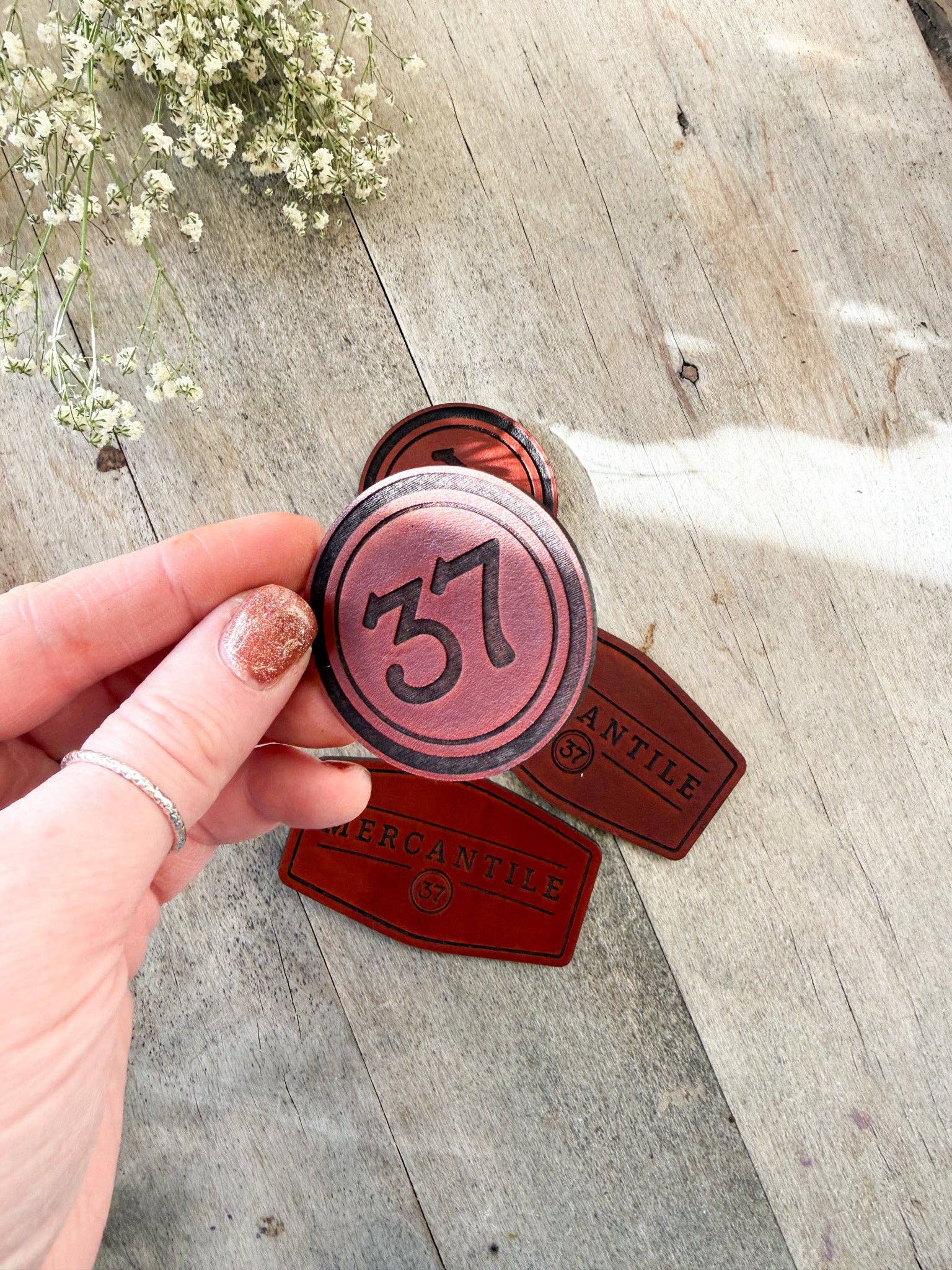 Left Grain - Wholesale Patch - Custom Leather Patch – Patch Only10