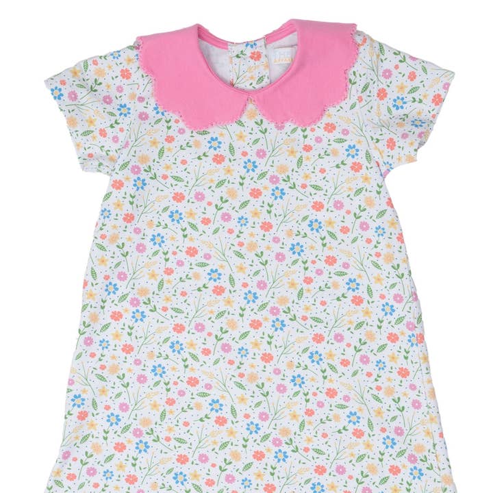 Presley Kait Petite Floral Dress for wholesale by The Oaks Apparel Company