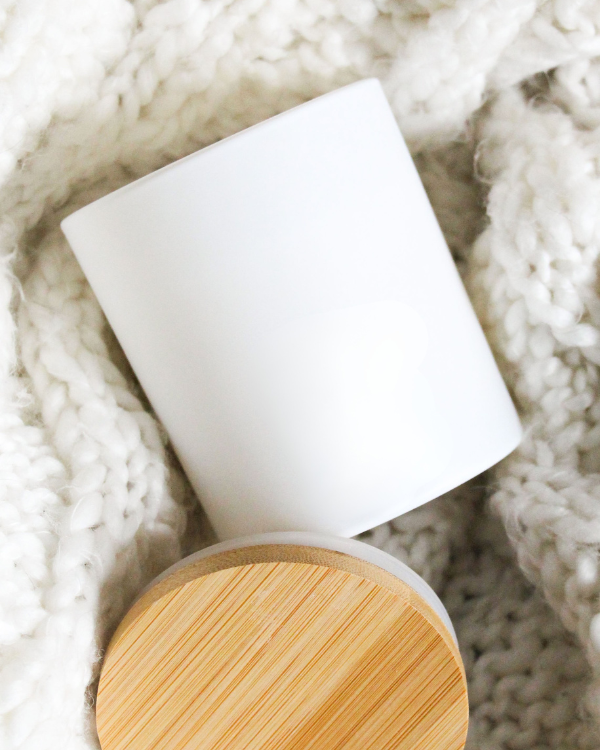 Wholesale Candles - Vente Bougie en bocal - Bougies Blanches Mat en Gros de 8 oz | Meilleures Ventes4