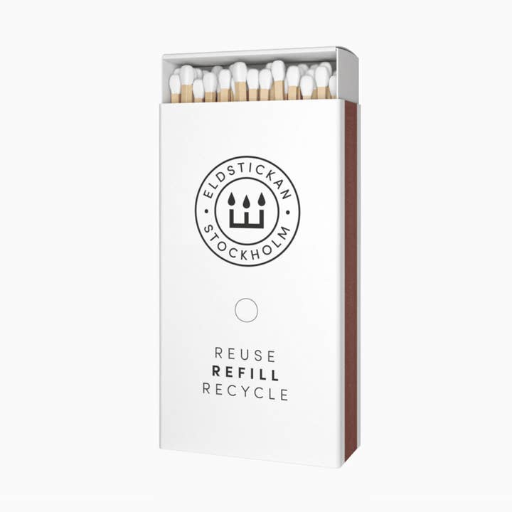 Large Refill White por atacado de Eldstickan