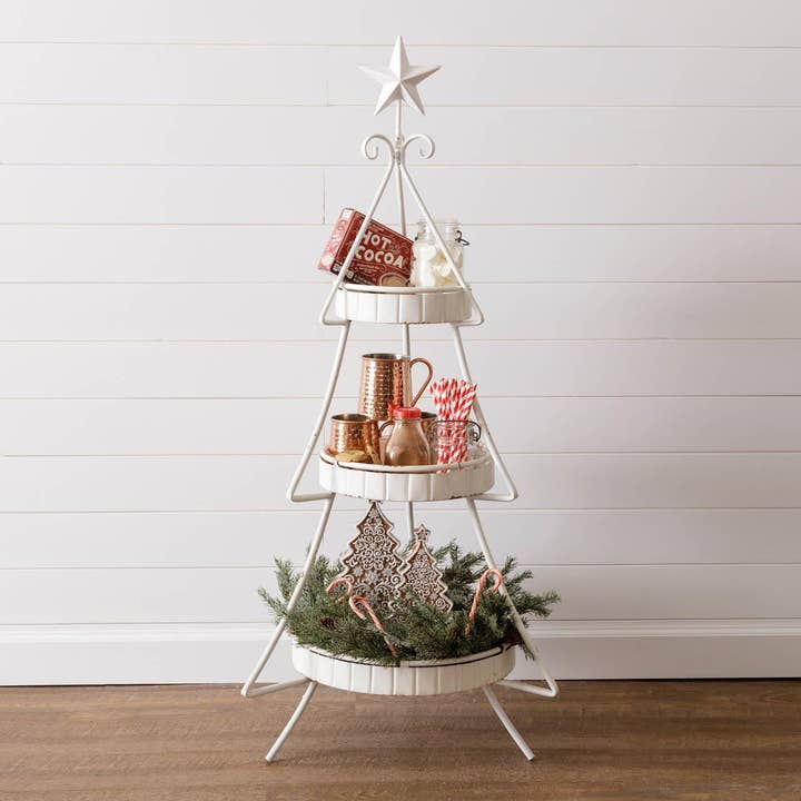 Audrey's Home & Gift - Wholesale Decorative Tray - Three-Tiered Tree Tray (PC)3