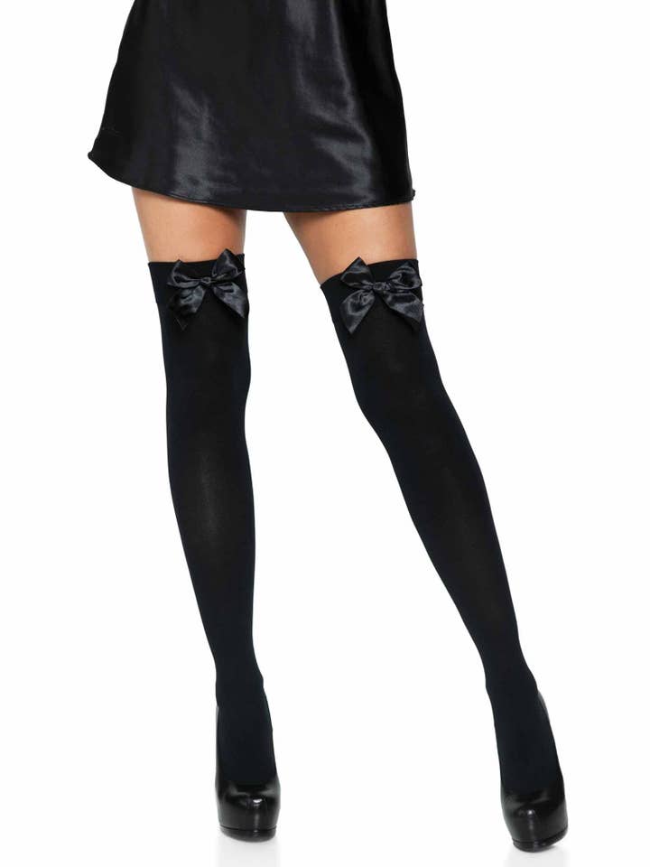 Leg Avenue - Wholesale Stockings - Women's - Kay Opaque Thigh Highs5