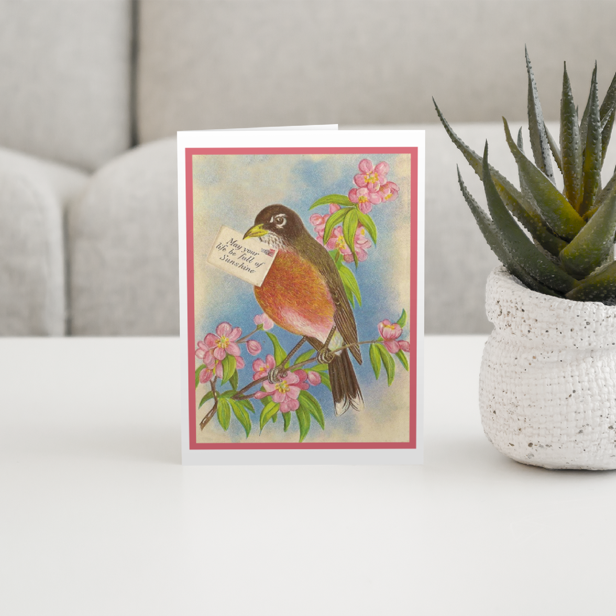 Cheerful Whimsies - Wholesale Everyday Greeting Card - Greeting Card. May Your Life Be Full Of Sunshine.2