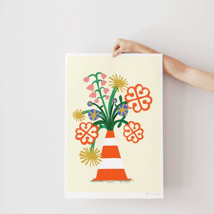 Studio Toute - Wholesale Art Print - Affiche - Bouquet de Montréal3