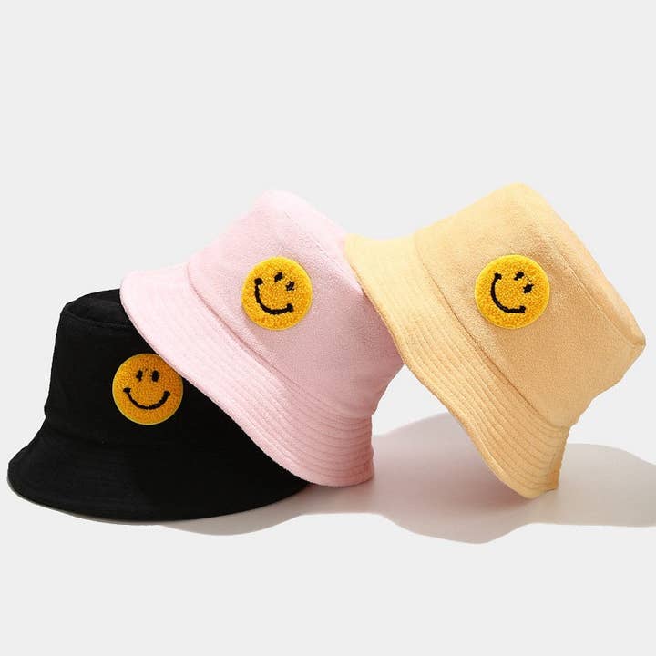 K-Wonderland - Venta al por mayor Gorro estilo pescador - Mujer - Sombrero tipo bucket con sonrisa en oferta3