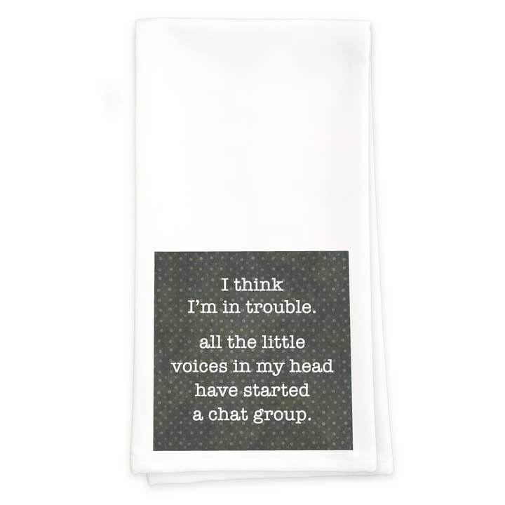 Chat Group - Towel for wholesale by Paisley & Parsley