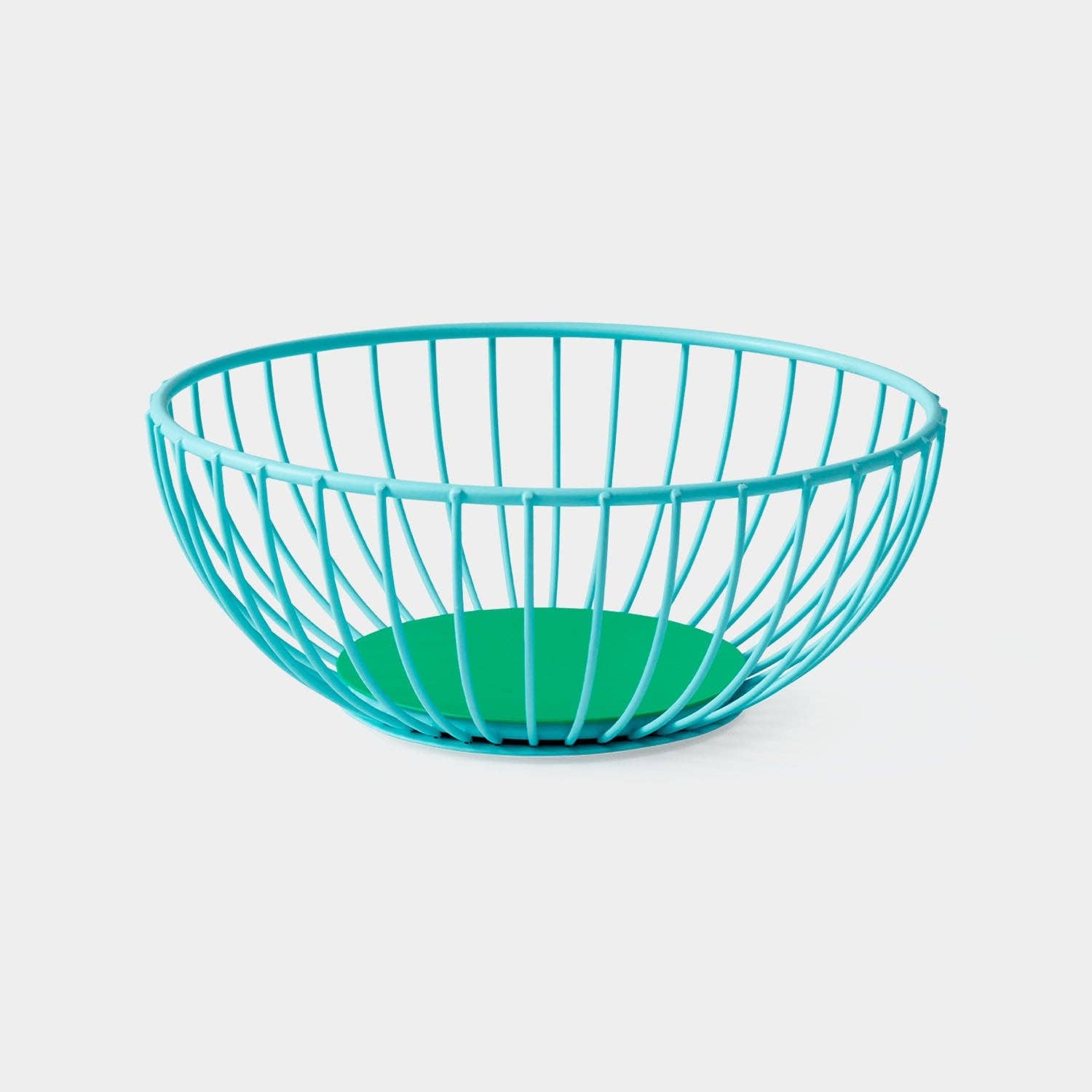 54 Celsius - Wholesale Basket - Iris Wire Basket - Small (7.5" diam) - Steel Fruit Basket0