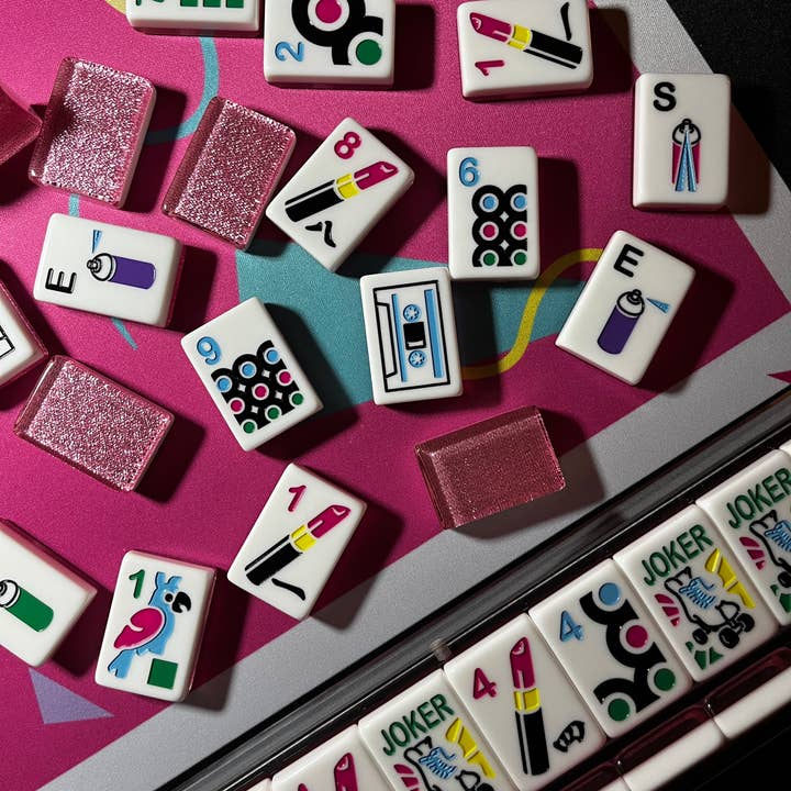 Luxe Mahjong - Wholesale Board Game - I Love the 80s Mahjong Set - Version 2.08