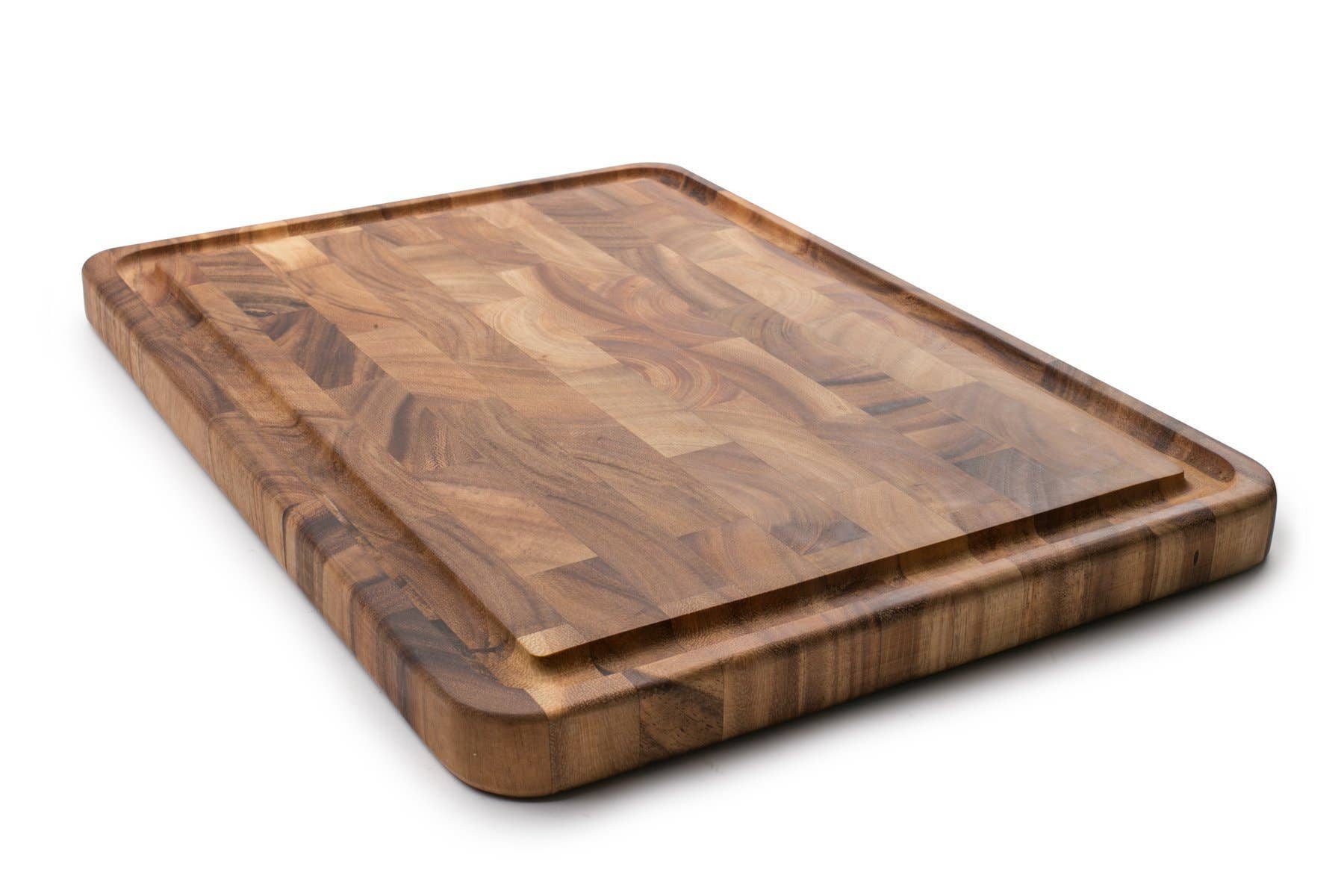 Fox Run Brands - Wholesale Cutting Board - Ironwood Large End Grain Board, Acacia, 14" x 20" x 1.5"7