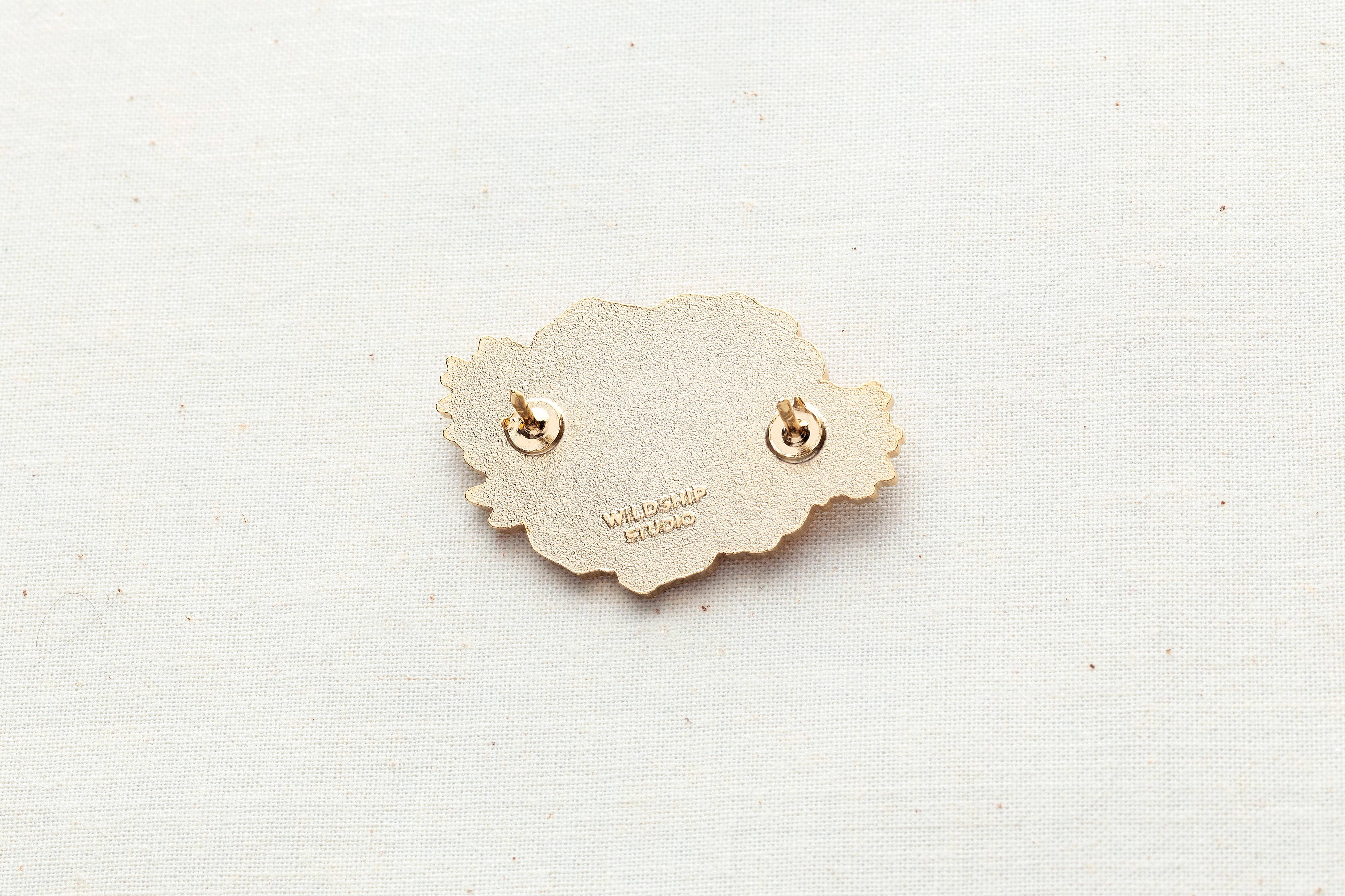 Wildship Studio - Wholesale Lapel Pin/Button - California Poppy Enamel Pin6