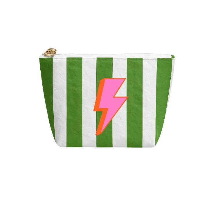 Aspen Lane - Wholesale Makeup/Cosmetic Bag - Cute Stripe Makeup Pouch | Teen and Girl Stocking Stuffer 2