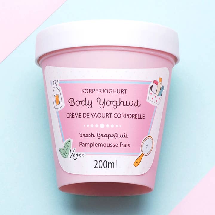 Candy Line Body Yogurt Grapefruit - fruity body lotion for wholesale by BadeFee