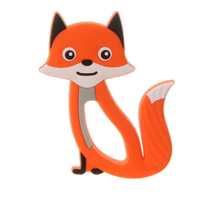 Fox Teether Silicone for wholesale by Ziggle Baby