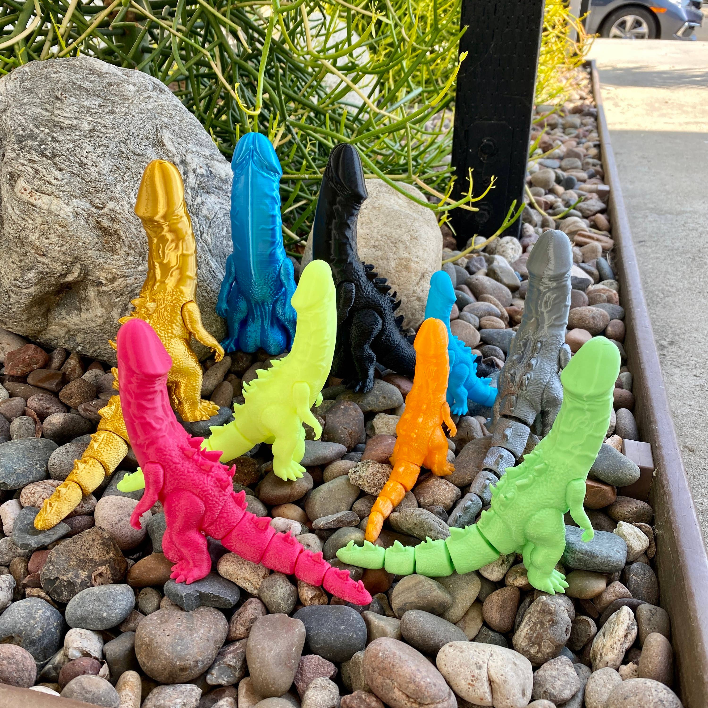 NumanPrints - Wholesale Fidget Toy - Kids - Dick Zilla Flexi Tail Fidget3