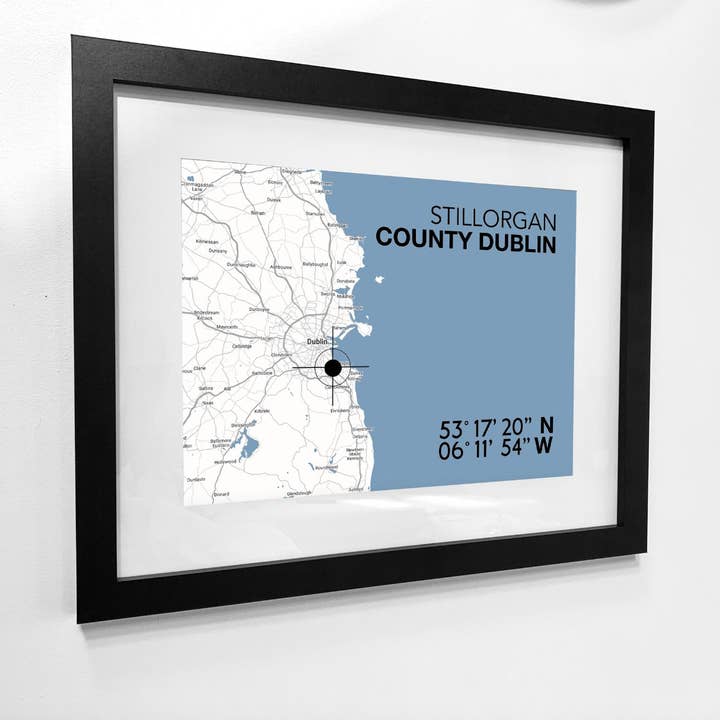 Mapa emblemático de Stillorgan para venta al por mayor de SeaKisses