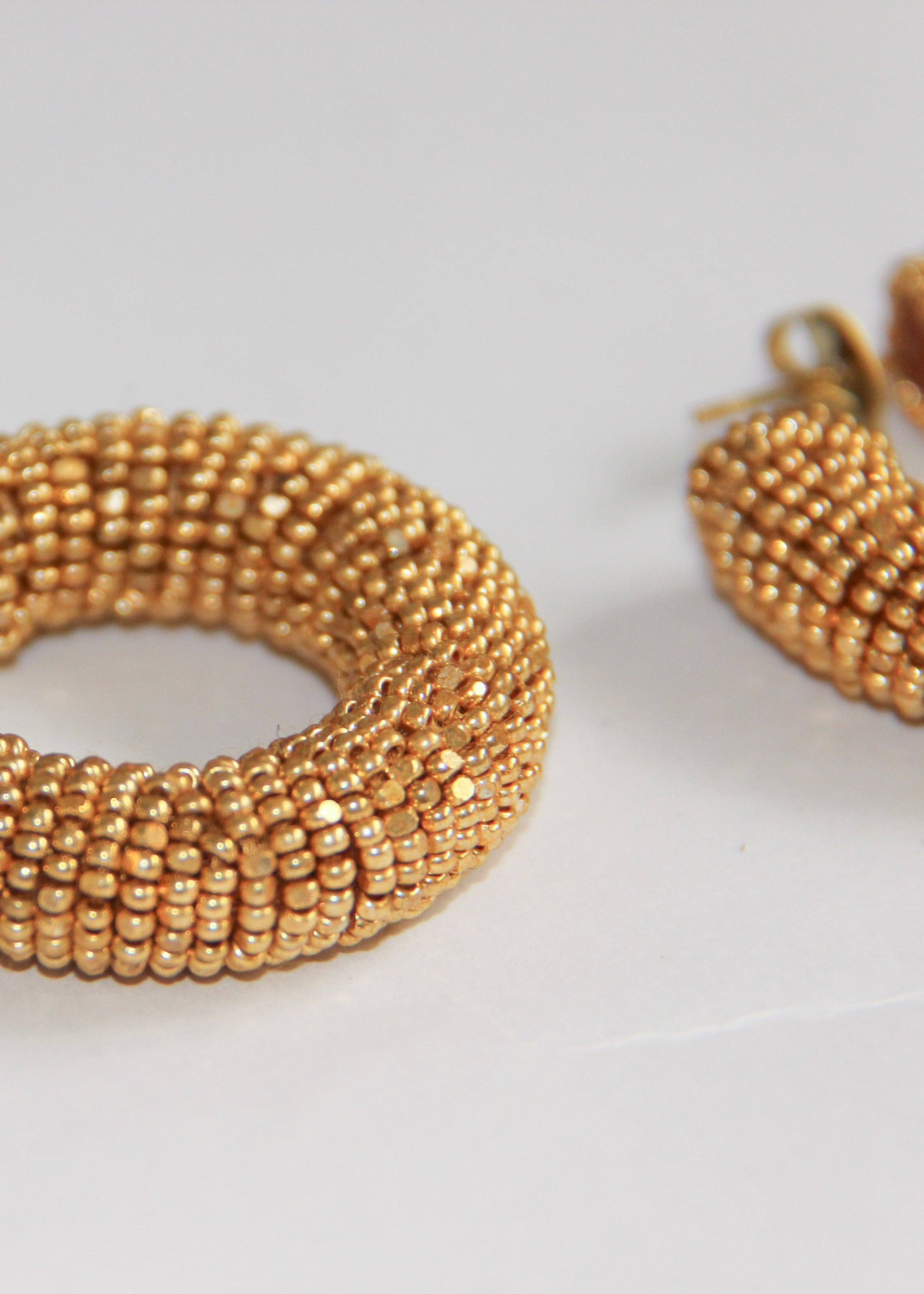 Aéle Paris - Wholesale Hoop Earrings - EARRINGS - GOLDIE 3