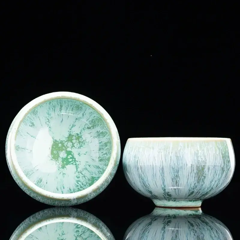 Otterware – wholesale Coffee/tea cup – Handmade Artisanal Tenmoku Glaze Tasting Cup (Single)15