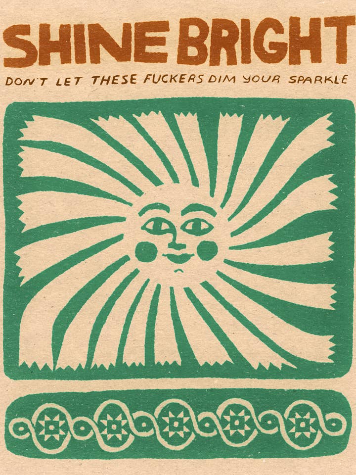 Impression d'art - Brillez de mille feux pour la vente par Anisa Makhoul