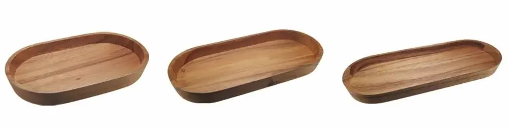 Chabatree – Großhandel Serviertabletts – Tablett LIMPID | Oval Serie0