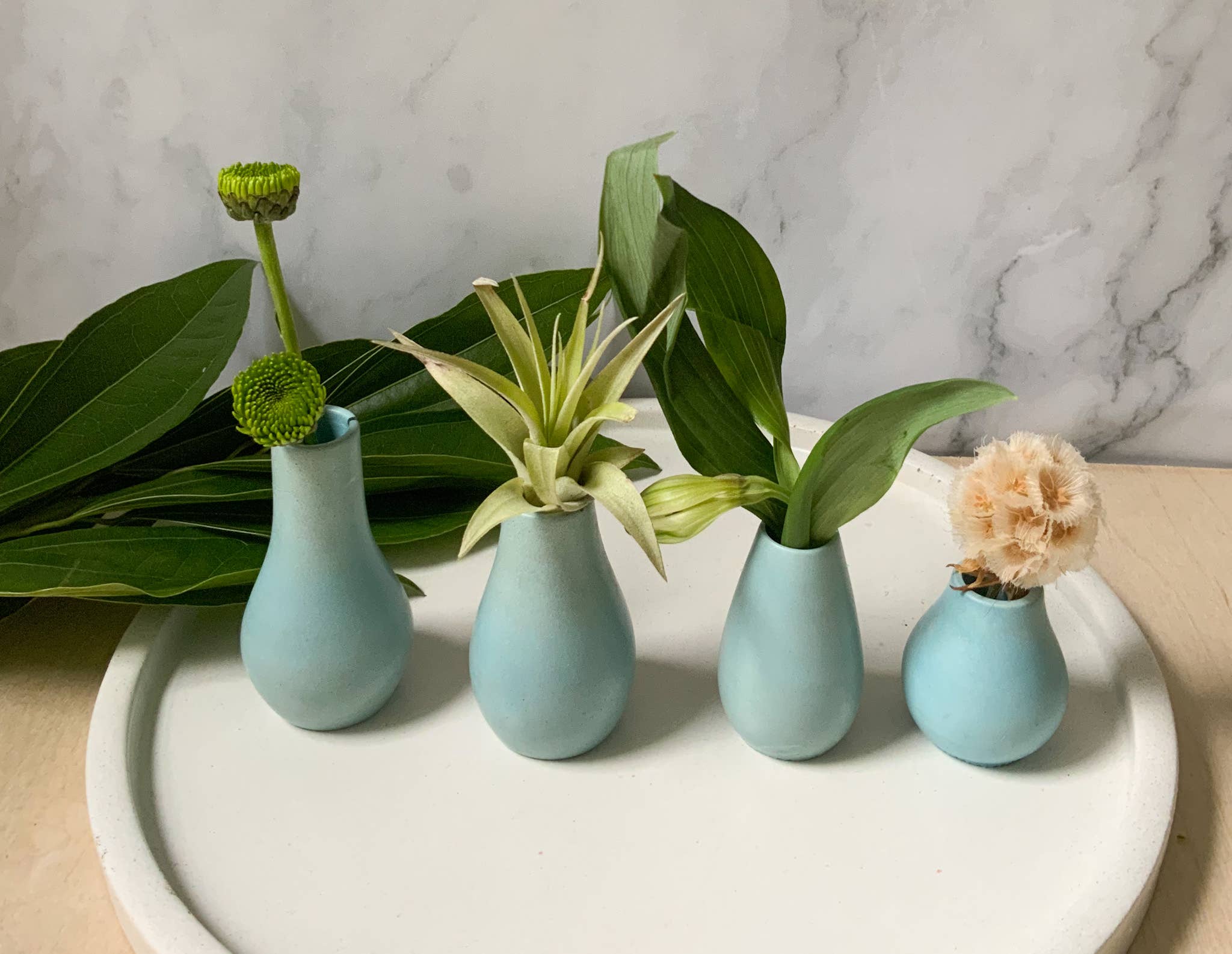 Left Corner Goods - Wholesale Vase - Miniature Concrete Bud Vases | Small Flower Vases3