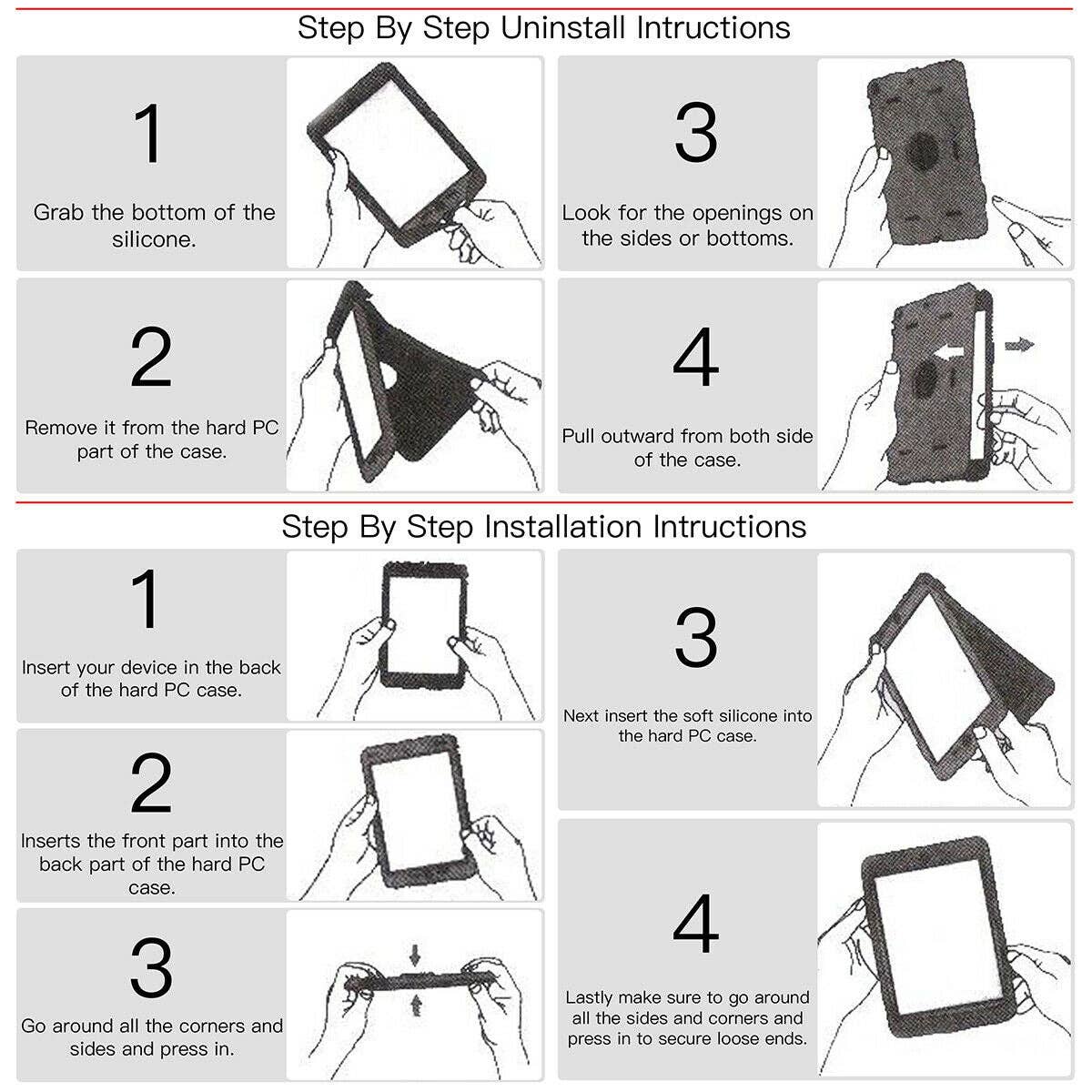 AICase - Wholesale Laptop/Tablet Case - Men's - iPad Mini 6 Hybrid Heavy Duty Shockproof Armor Stand Cover Case6